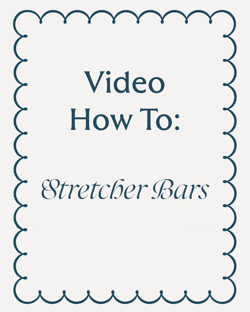 How to Use Stretcher Bars