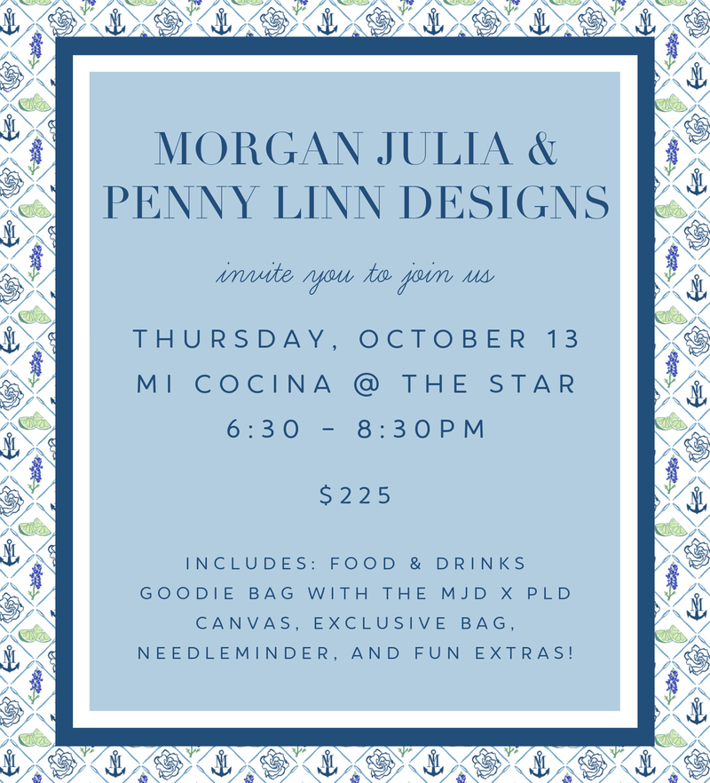 Morgan Julia x Penny Linn Designs Invite you to Dallas! - Penny Linn Designs