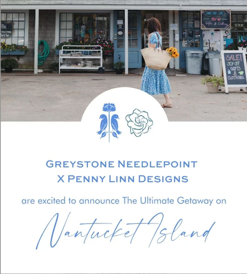 Needlepoint Girls Weekend in Nantucket - Penny Linn Designs