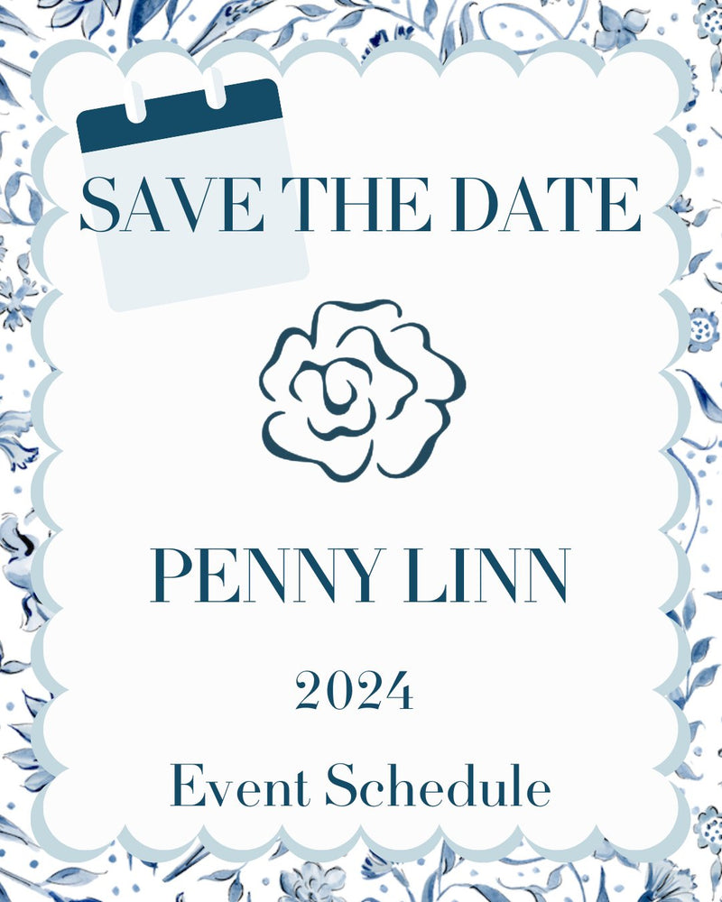 Penny Linn 2024 Event Schedule - Penny Linn Designs