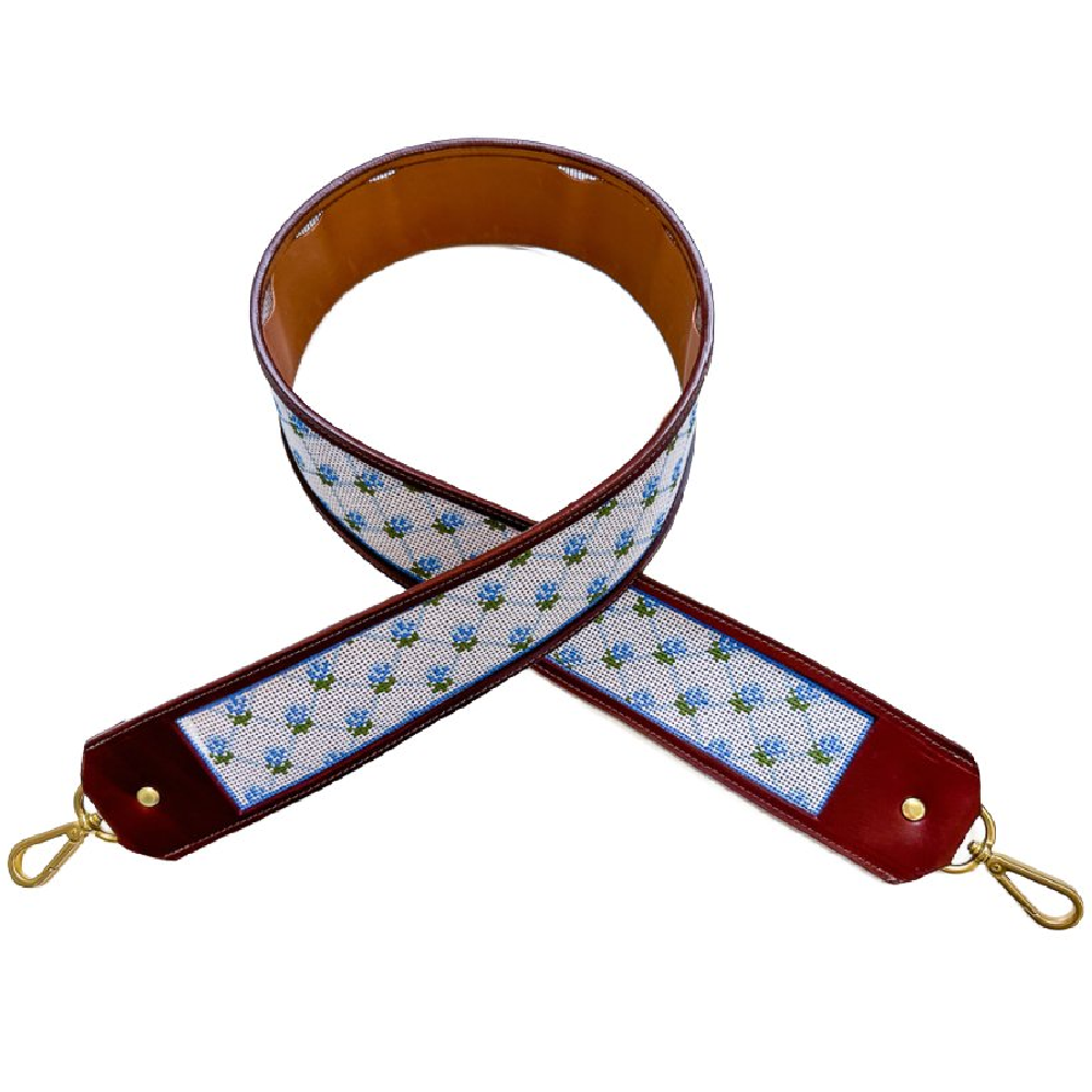 Doggrin Design x PLD Bag Straps - Brown Leather