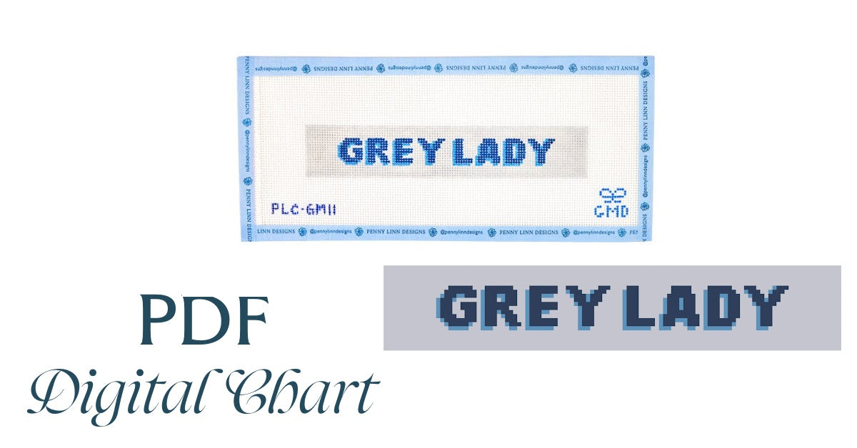 Grey Lady Key Fob - CHART