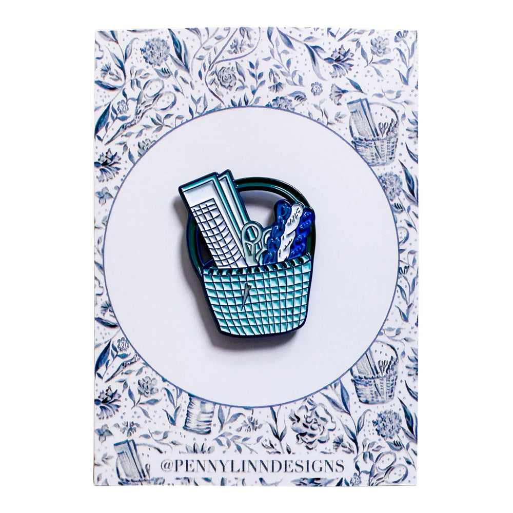 Needlepoint Basket Needleminder