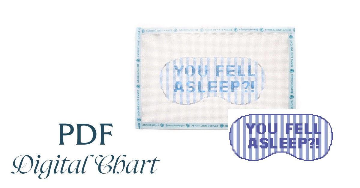 You Fell Asleep?! Sleep Mask - CHART