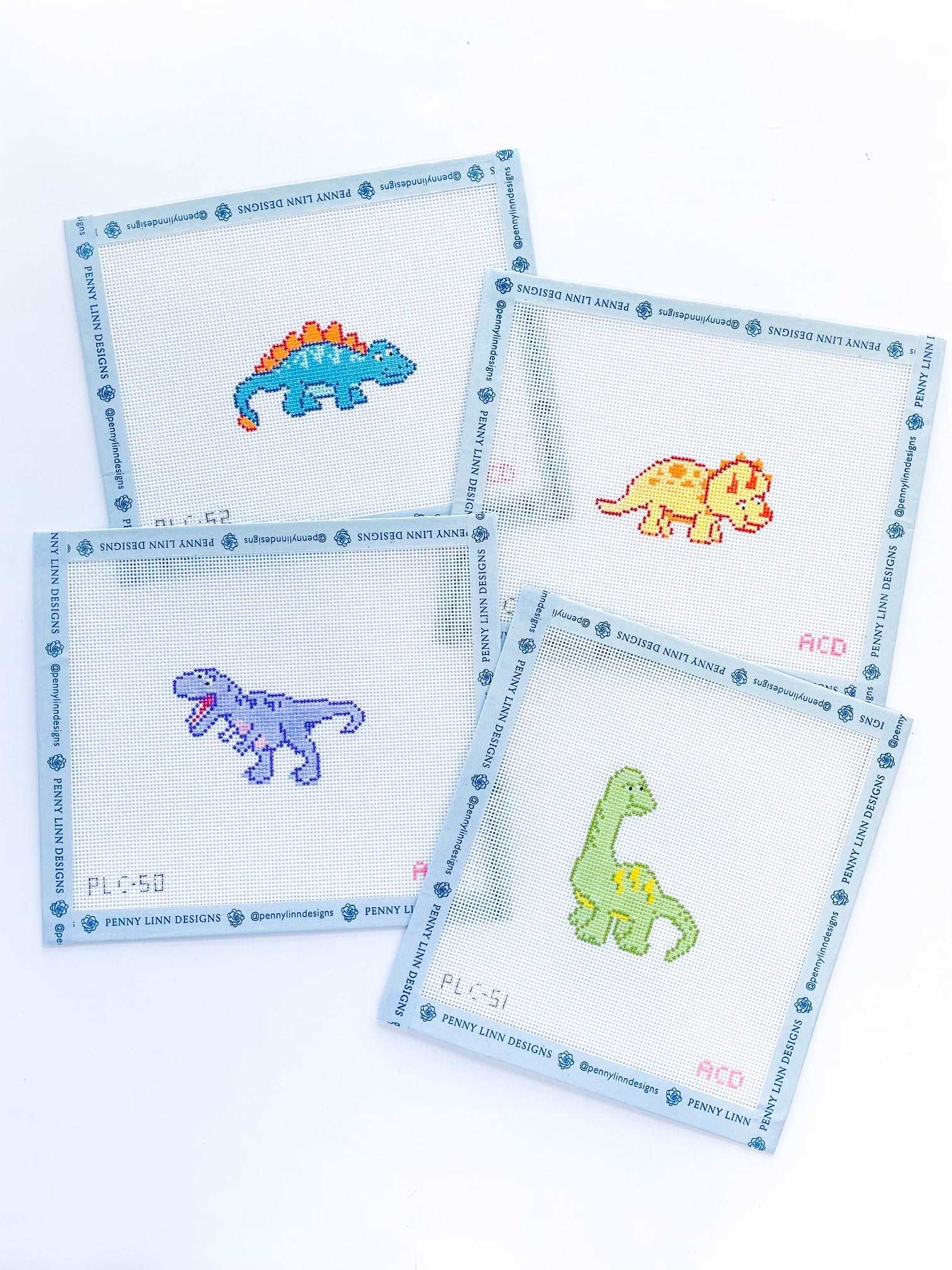 Dino Friends - T-Rex - Penny Linn Designs - AC Designs