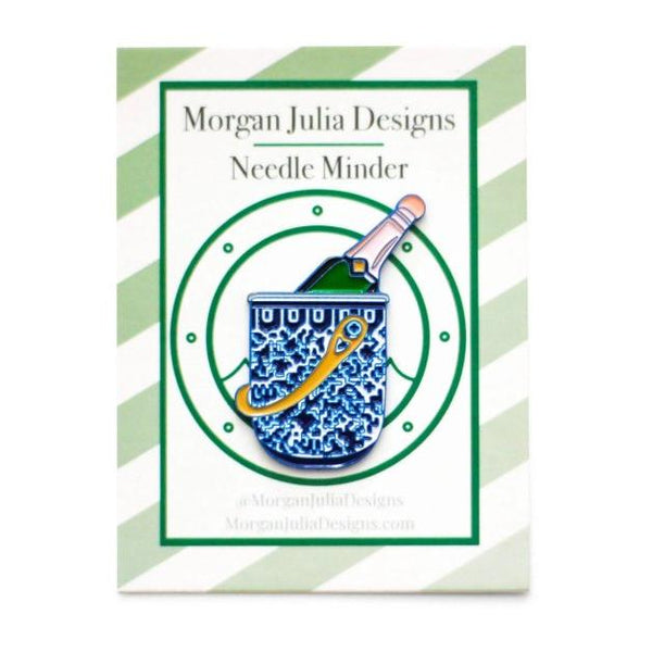 GINGER JAR CHAMPAGNE BUCKET NEEDLEMINDER - Penny Linn Designs - Morgan Julia Designs