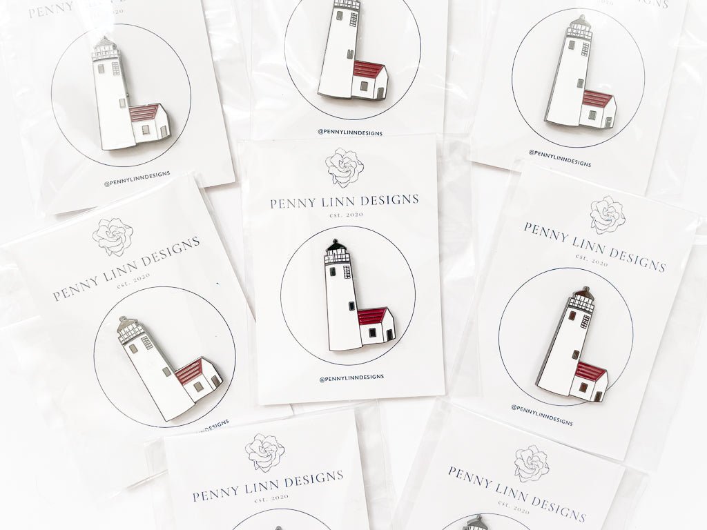 Lighthouse Needle Minder - Penny Linn Designs - Penny Linn Designs