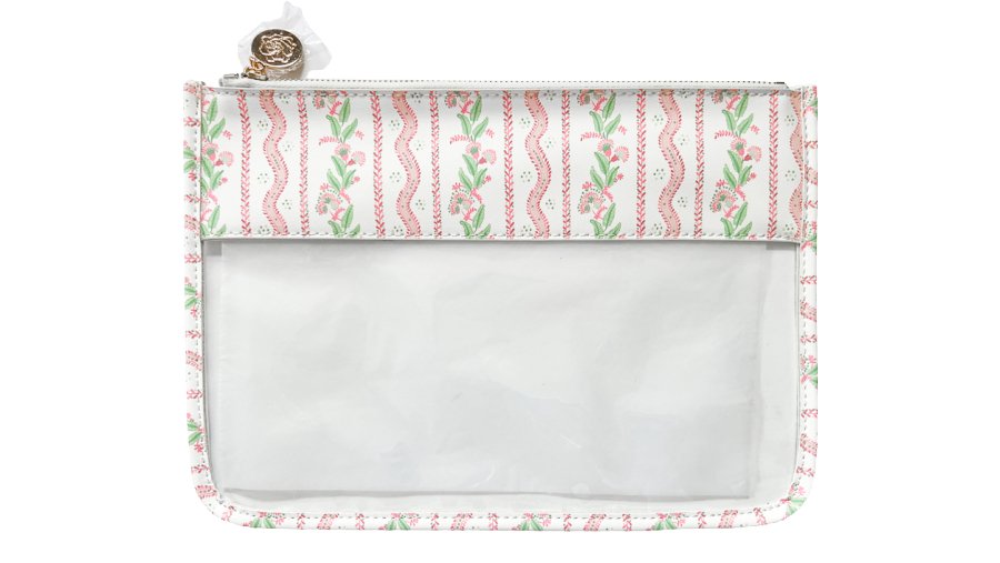 Printed CLEAR ZIP POUCH - Penny Linn Designs - Penny Linn Designs