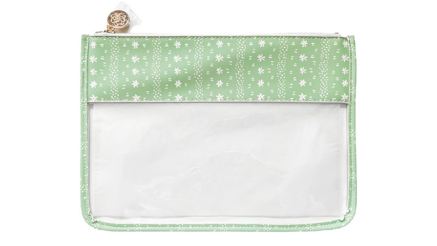 Printed CLEAR ZIP POUCH - Penny Linn Designs - Penny Linn Designs