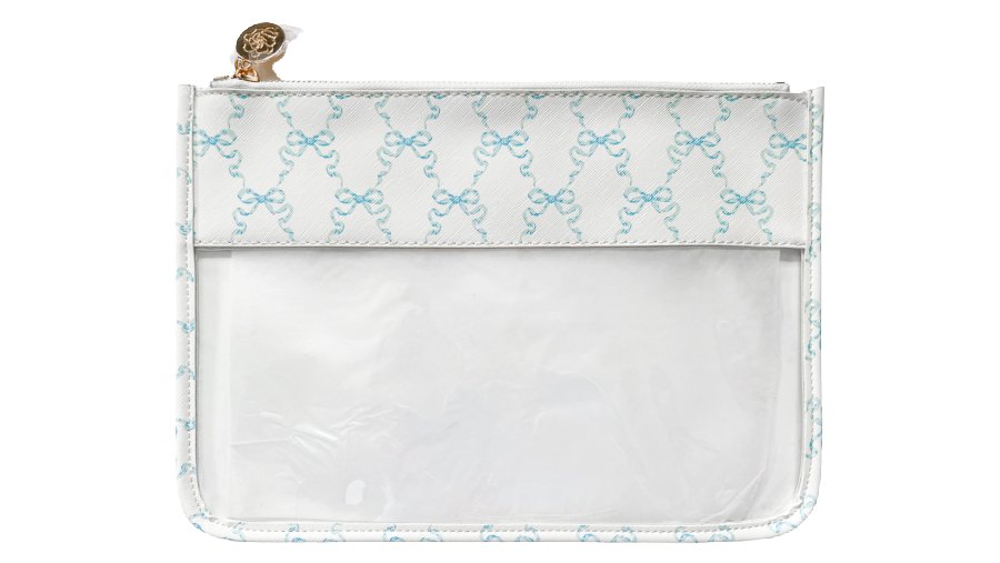 Printed CLEAR ZIP POUCH - Penny Linn Designs - Penny Linn Designs