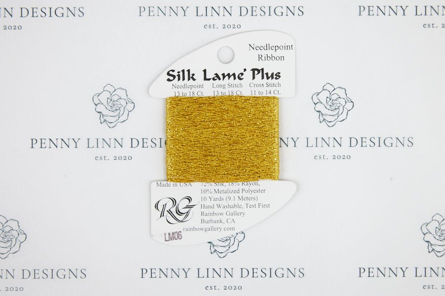 Silk Lamé Plus LM06 Gold - Penny Linn Designs - Rainbow Gallery